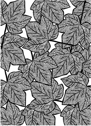 Berry Leaves Background Unmounted Rubber Stamp Berry Leaves Background Unmounted Rubber Stamp