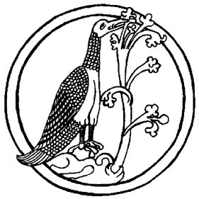 Greek Phoenix 2-7/8 inch Unmounted Rubber Stamp Greek Phoenix 2-7/8 inch Unmounted Rubber Stamp