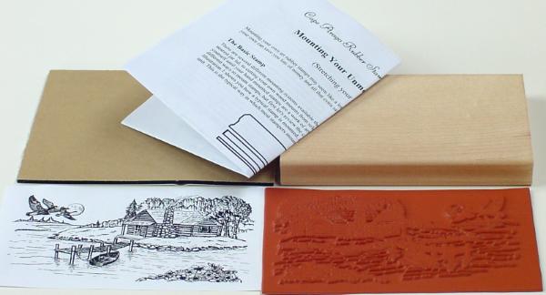 Cabin Retreat Unmounted Rubber Stamp Kit Cabin Retreat Unmounted Rubber Stamp Kit