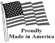 American Flag Proudly Made in America Unmounted Rubber Stamp American Flag Proudly Made in America Unmounted Rubber Stamp