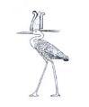 Egyptian Benu Bird Little Stamper Egyptian Benu Bird Little Stamper