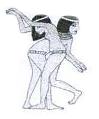 Egyptian Female Dancers Little Stamper Egyptian Female Dancers Little Stamper