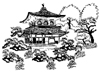 Japanese Temple Little Stamper Japanese Temple Little Stamper
