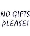 No Gifts Please Little Stamper No Gifts Please Little Stamper