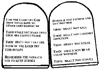Ten Commandments Little Stamper Ten Commandments Little Stamper