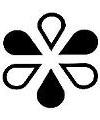 Black and White Drops Geometric Pattern Little Stamper Black and White Drops Geometric Pattern Little Stamper