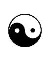 Yin and Yang Asian Symbol Little Stamper Yin and Yang Asian Symbol Little Stamper