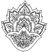 Persian Medallion Little Stamper Persian Medallion Little Stamper