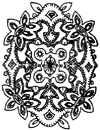 Persian Medallion Little Stamper Persian Medallion Little Stamper