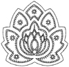 Persian Medallion Little Stamper Persian Medallion Little Stamper