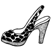 High Heel Shoe Little Stamper High Heel Shoe Little Stamper