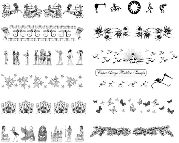 Stationary Headers Vol 1 Unmounted Rubber Stamp Sheet Stationary Headers Vol 1 Unmounted Rubber Stamp Sheet